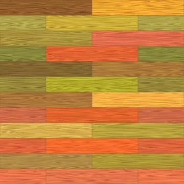 Multicolor parquet Stock Illustration