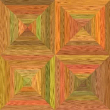 Multicolor parquet Stock Illustration