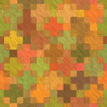 Multicolor parquet Stock Illustration