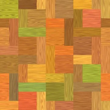 Multicolor parquet Stock Illustration