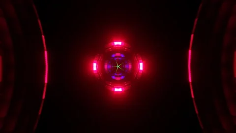 Multicolor patterns dance rhythmically in a VJ Loop backdrop. Video stock 265447048