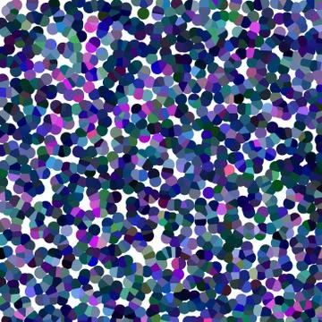 Multicolor  points Stock Illustration
