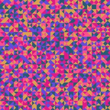 Multicolor polygonal geometrical mosaic triangle pattern background Illustrazione stock