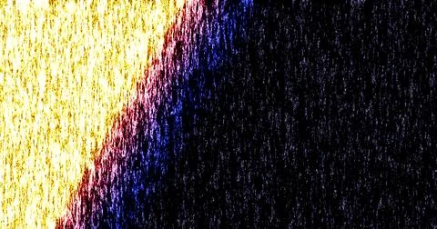 Multicolor powder explosion on black background. Colored cloud. Colorful du.. Stock Illustration