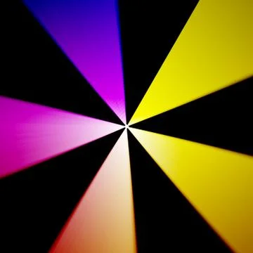 Multicolor radial pattern abstract background Stock Illustration