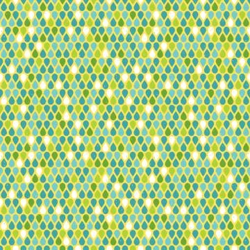 Multicolor raindrops seamless pattern 库存插图