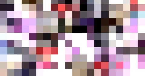 Multicolor Random Pixel Geometric Abstract Background Wallpaper Stockillustratie