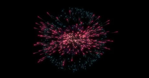Multicolor real abstract blinking sparkle celebration fireworks lights Stock Footage 317629887