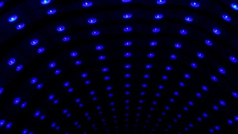 Multicolor rgb led infinity tunnel motion background loop Stock Footage 334532763