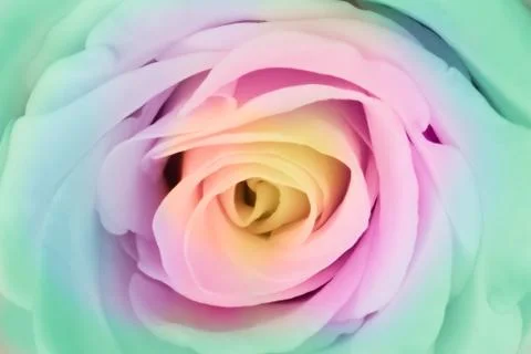 Multicolor rose Stock Photos