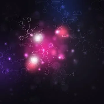 Multicolor Science Illustration Stock Illustration