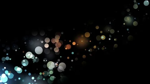 Multicolor shine abstract design elements on the black background. 스톡 동영상 84234770