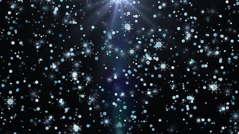 Multicolor Shining Particles. Glitter Effect with Vibrant and Glowing Sparkle Stock Photos