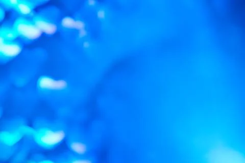 Multicolor space blurred three-dimensional heart-shaped bokeh, neon juicy bri 스톡 사진