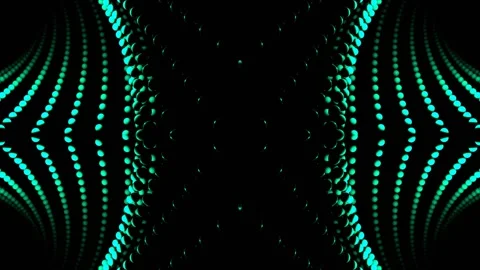 Multicolor Spiral of Balls Kaleidoscope Background VJ Loop in 4K Stock Footage 330303551