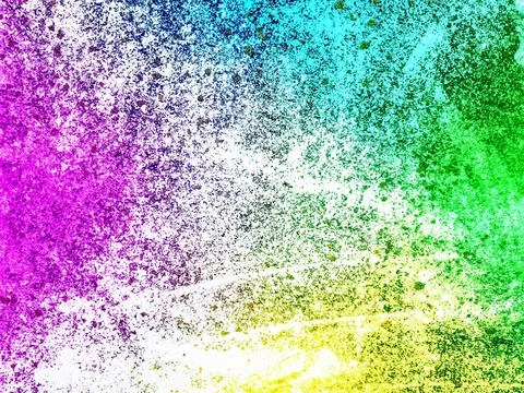 Multicolor spray. Vector gradient, colorful abstract grainy texture Illustrazione stock