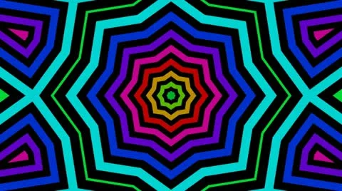 Multicolor starlish Video stock 12693530