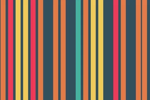 Multicolor Striped pattern vector vertical line. background vertical Stock Illustration