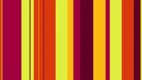 Multicolor Stripes 01 - 4k Vibrant Striped Pattern Motion Background Video Loop Vidéo 97410388