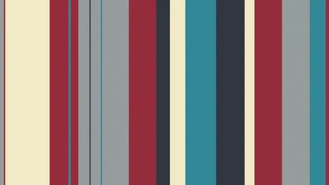 Multicolor Stripes 18 - 4k Elegant MultiStripes Motion Background Video Loop 動画素材 97728352