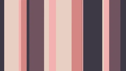 Multicolor Stripes 20 - 4k Muted Pink Colors Motion Background Video Loop Stock Footage 99886875