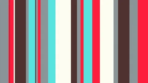 Multicolor Stripes 42 - 4k Young Fashion Looping Bars Background Video Loop Stock Footage 99893316