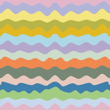 Multicolor stripped shabby pattern background.  Stock Illustration