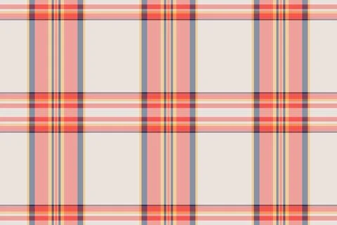 Multicolor texture pattern plaid, art seamless fabric background. Rag check.. Stock Illustration