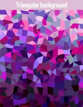 Multicolor triangular mesh 스톡 일러스트