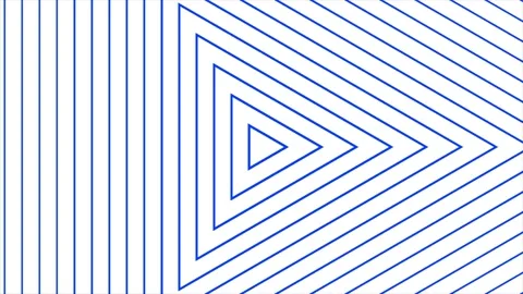 Multicolor Triangular shaped repeating pattern background Stock Footage 204724212