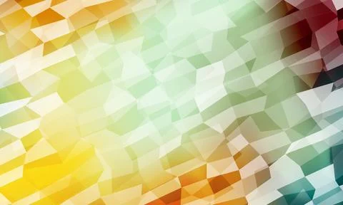 Multicolor vector mosaic pattern. Stock Illustration