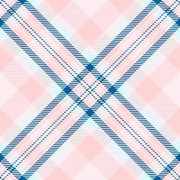 Multicolor vector plaid textile, valentine fabric pattern seamless. Picture.. Stock Illustration