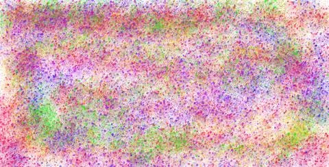 Multicolor watercolor dots texture background in soft shades Stock Illustration