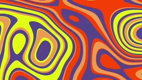 Multicolor Waves Background Stock Footage 247401478