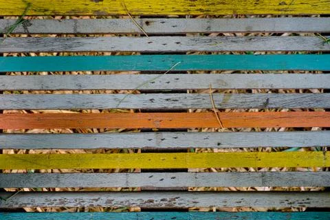 Multicolor Wood Background Stock Photos