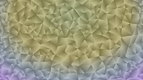 Multicolor yellow, blue, orange, red polygonal kaleidoscope abstract backgrou Stock Illustration