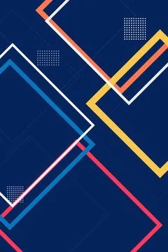 Multicolor zigzag arrow outlines in white, orange, yellow, and red form an .. Illustrazione stock