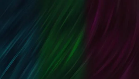 Multicolored abstract background with green, purple, and blue curved lines Иллюстрация