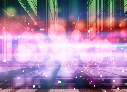 Multicolored Abstract Background Stock Illustration