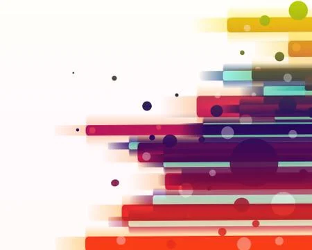 Multicolored Abstract Background Stock Illustration