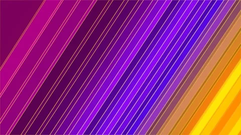 Multicolored abstract background of lines. 3d rendering loop animation 4K 스톡 동영상 222039405