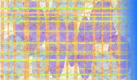 Multicolored abstract background, screensaver. 4K stock video. Stock Footage 341829181