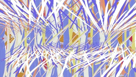 Multicolored abstract background, screensaver. 4K stock video. Stock-Footage 341829183