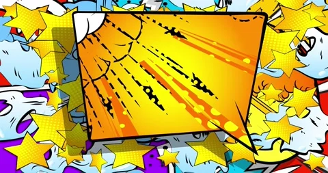 Multicolored Abstract Background with Speech Bubble Stock Footage 167930268