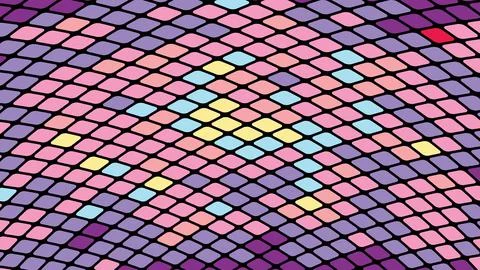 Multicolored abstract background of violet pink squares, rhombuses, rectangle Stock Illustration