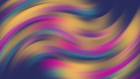 Multicolored abstract background with waves. 스톡 동영상 333520432