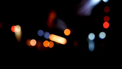 Multicolored abstract blurred  lights bokeh background Stock Footage 119283047