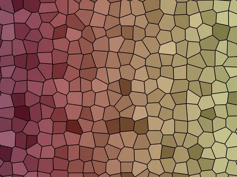 Multicolored abstract geometric background. Polygonal, mosaic pattern. Stock Illustration