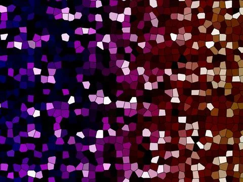 Multicolored abstract geometric background. Polygonal, mosaic pattern. Stock Illustration