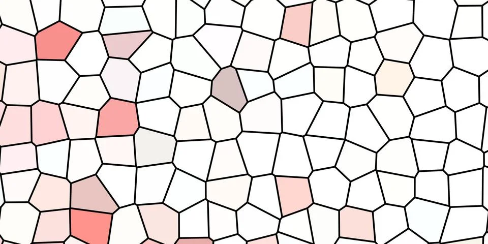 Multicolored abstract geometric background. Polygonal, mosaic pattern. Stock Illustration